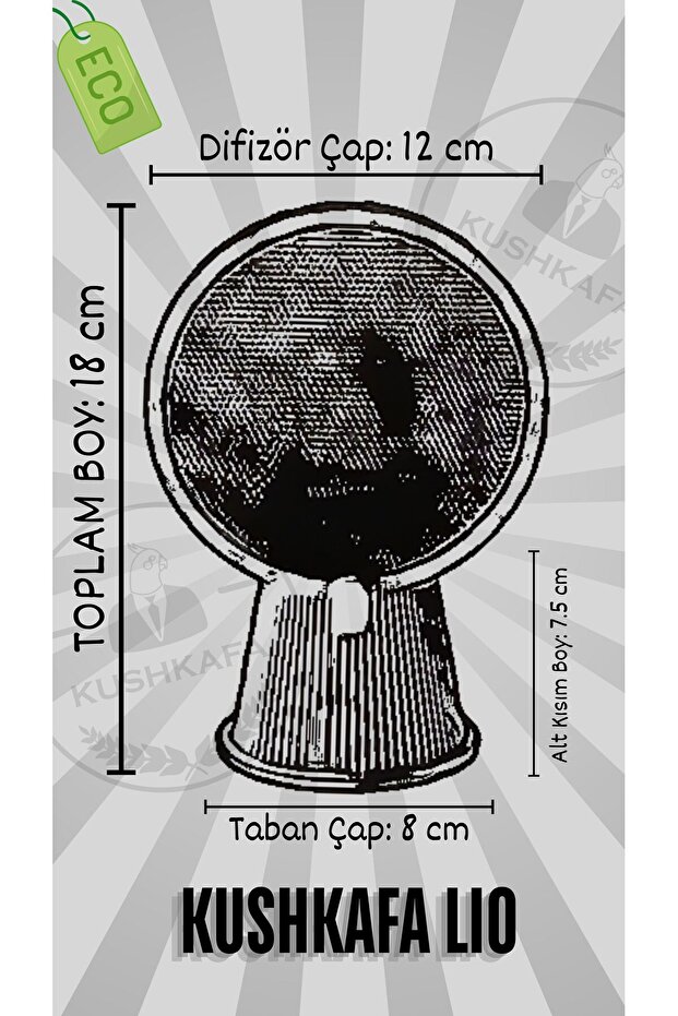 Lio Black - Minimal Dekoratif Masa ve Gece Lambası - Modern Tasarım Aydınlatma - 3