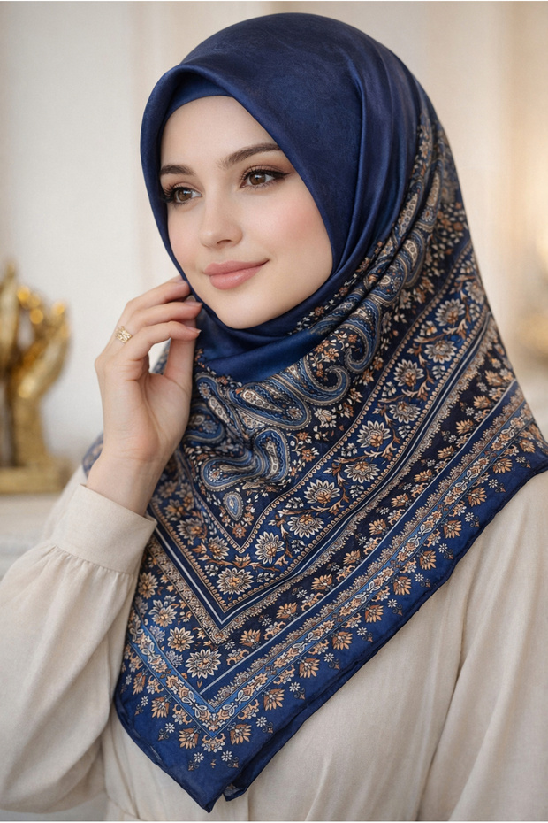 وشاح قطني برائحة اللافندر