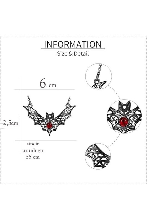 قلادة الخفاش القوطية - 2