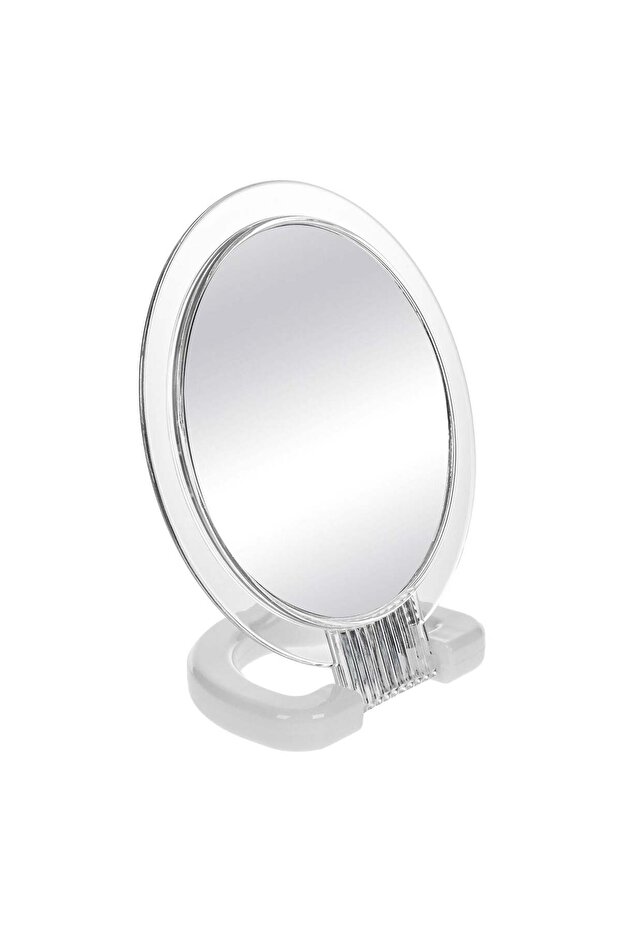 White table mirror 15cm - 1