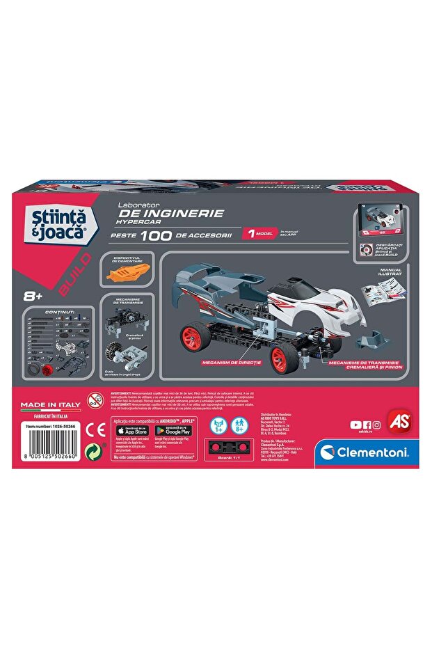 Science & Play Set "Hyper Car Engineering Workshop" - AS - 4