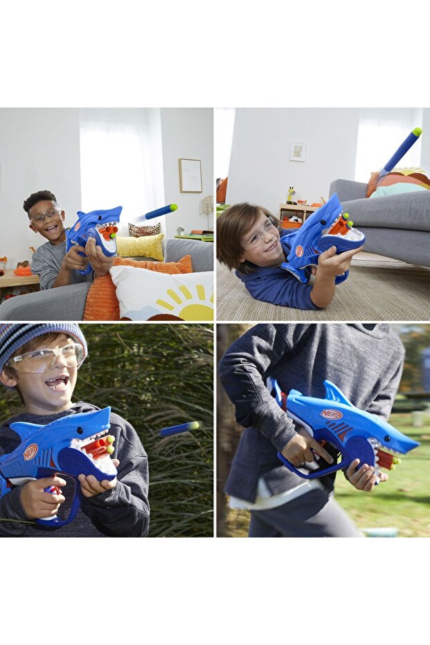 Nerf Sharkfire Elite - Hasbro - 4