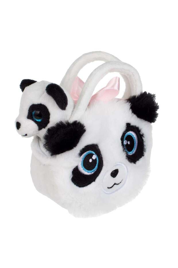 Panda de Plus Mini in Geanta 11 centimetri