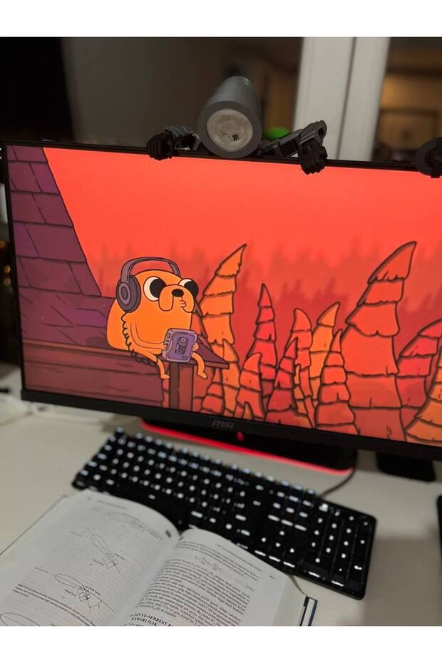 Robot Figürlü Hareketli Masa Lambası - 2