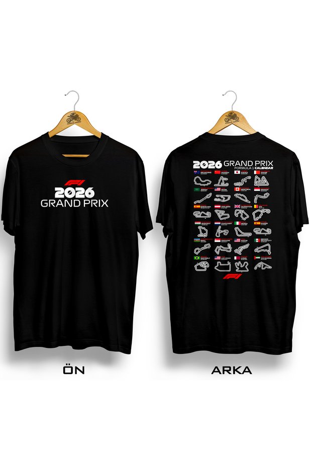 F1 2026 Calendar / Tshirt