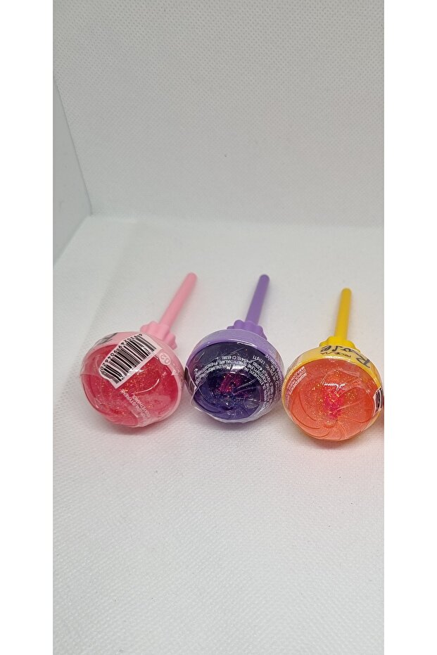 Lolipop Şekilli Lip Gloss 3Lü - 1