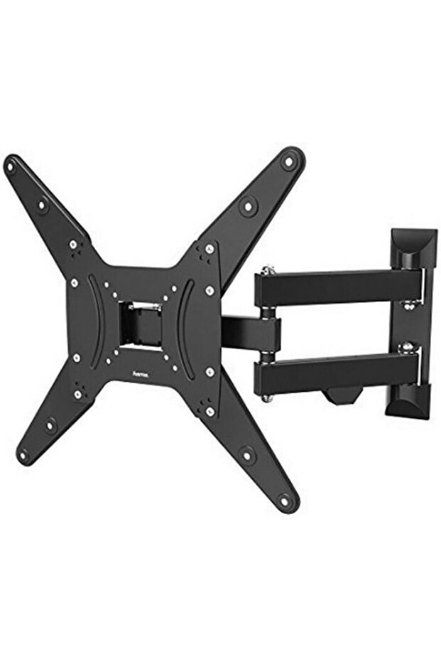118103 FULLMOTION TV Wall Bracket, 1 Star, 400x400, 165cm (65"), 2 arms, Black - (Pack of1)