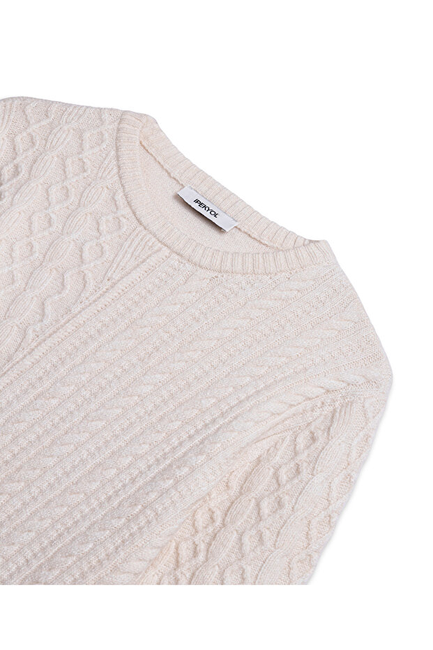 Saç örgülü triko - 4