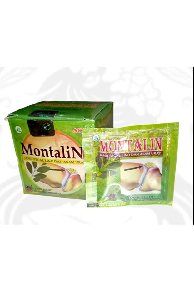 مونتالين (Montalin)، مكمل عشبي إندونيسي يُسوق لتخفيف الألم
