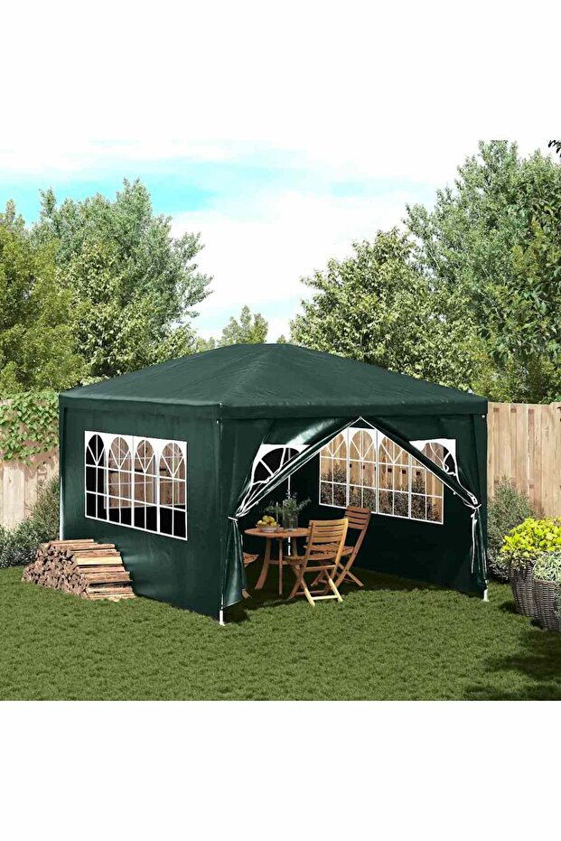 Party Tent 3x4 m Green