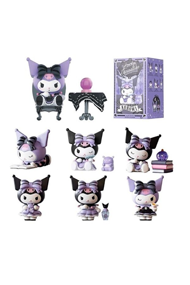 Kuromi Blind Box Figure – 2.5 Inch Kuromi Lucky Divination Series Random Design