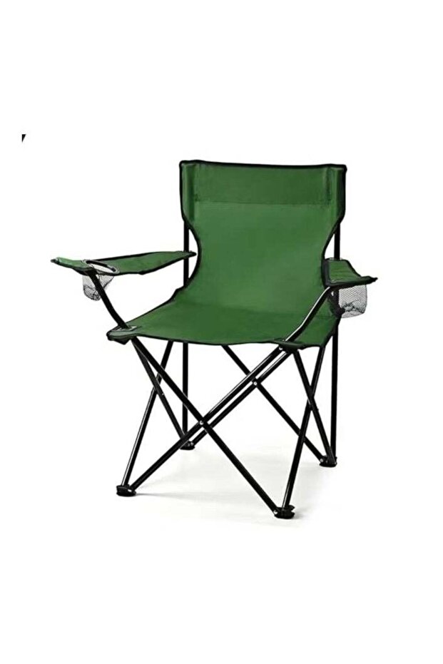 Camping Chair Lightweight Folding Beach with Cup Holder and Carry Bag