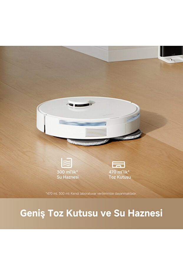 L40 Robot Süpürge Beyaz, 13.000Pa Emiş Gücü - 6
