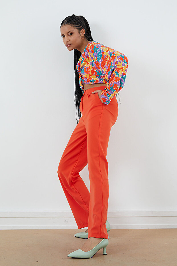 Geniş Paça Pantolon - 2