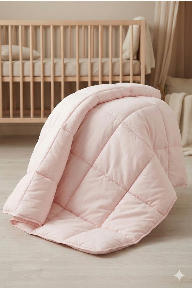 100% Cotton Baby & Kids Quilt Baby Quilt Anti-Sweat Soft and Lightweight