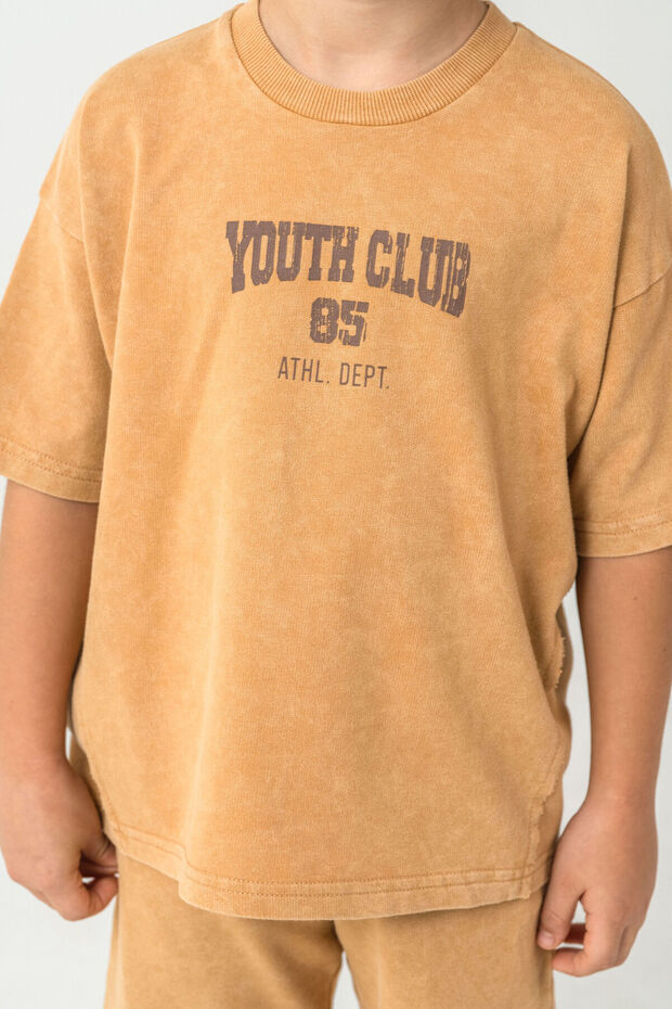 Dečački bež bermuda set - 3