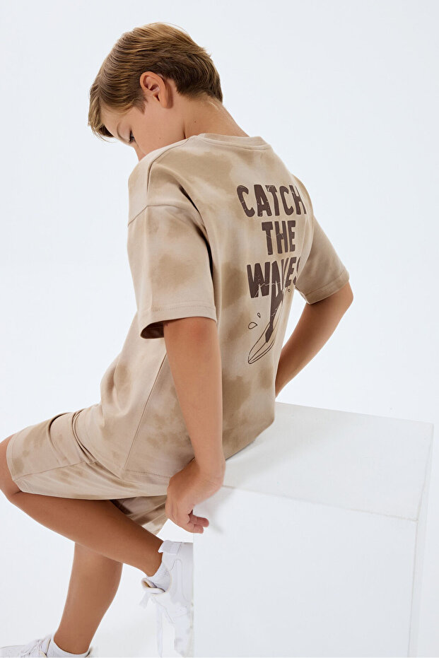 بدلة برمودا بنية للأولاد - 4