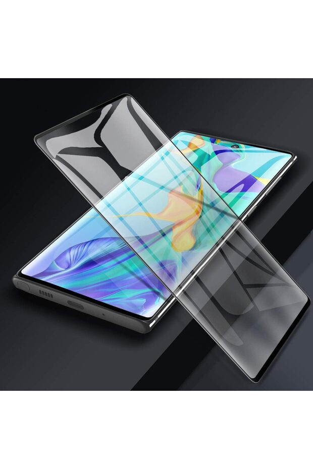 واقي شاشة لهاتف سامسونج جالاكسي نوت 10 بلس - 4