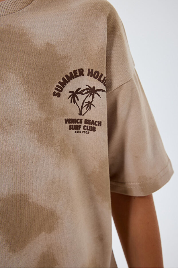 بدلة برمودا بنية للأولاد - 3