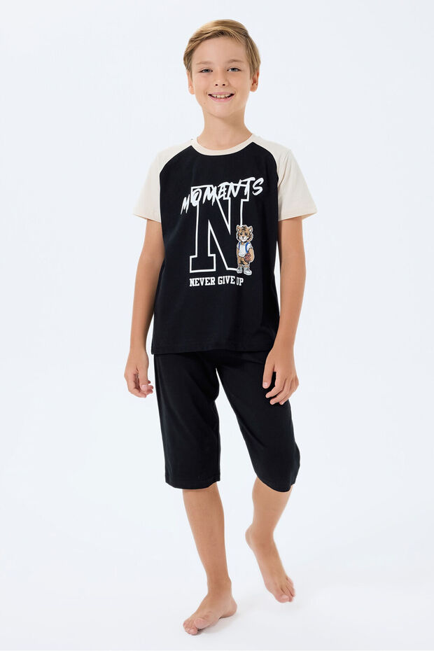 بدلة كابري سوداء للأولاد - 2