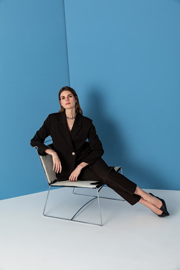 26KC008 بأزرار على الجهتين سترة - 1