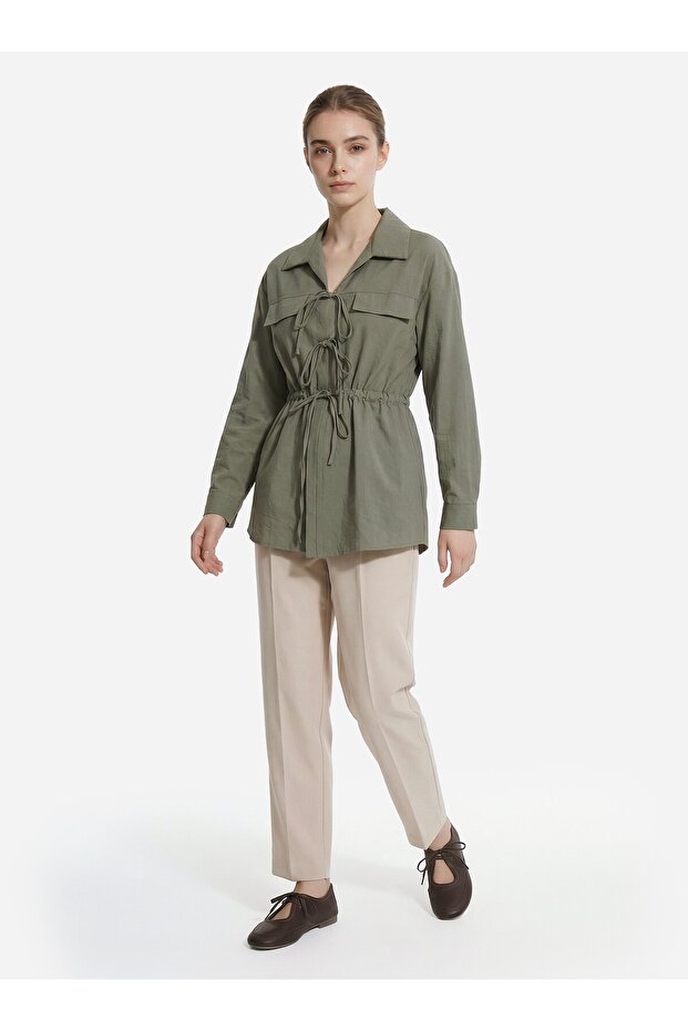 Bluz / Gömlek - Haki - - 1