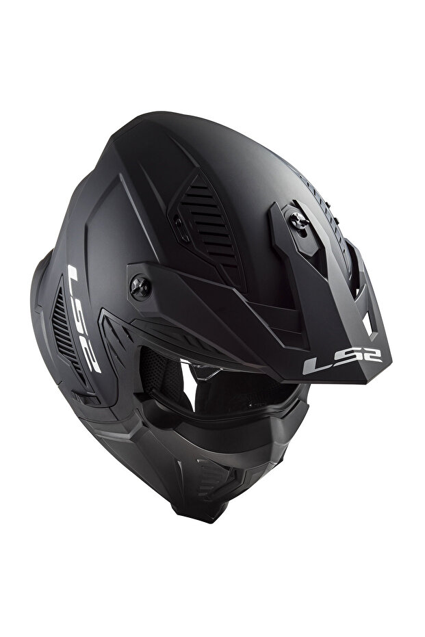 DRIFTER MAT SİYAH KASK - 6