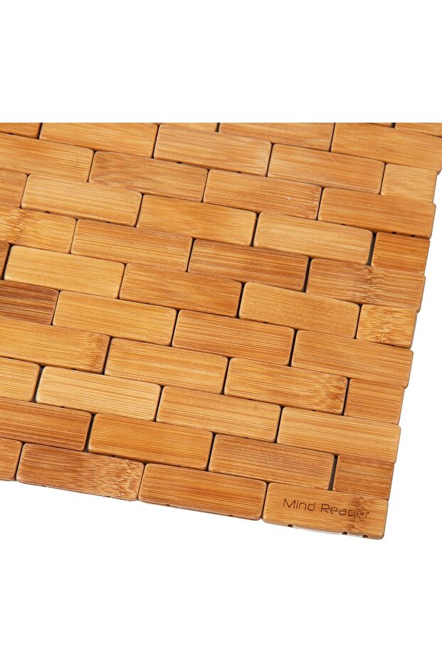 حصيرة حمام من الخيزران - 5