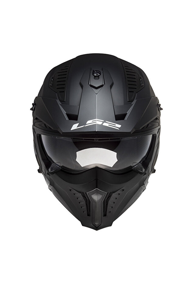 DRIFTER MAT SİYAH KASK - 5