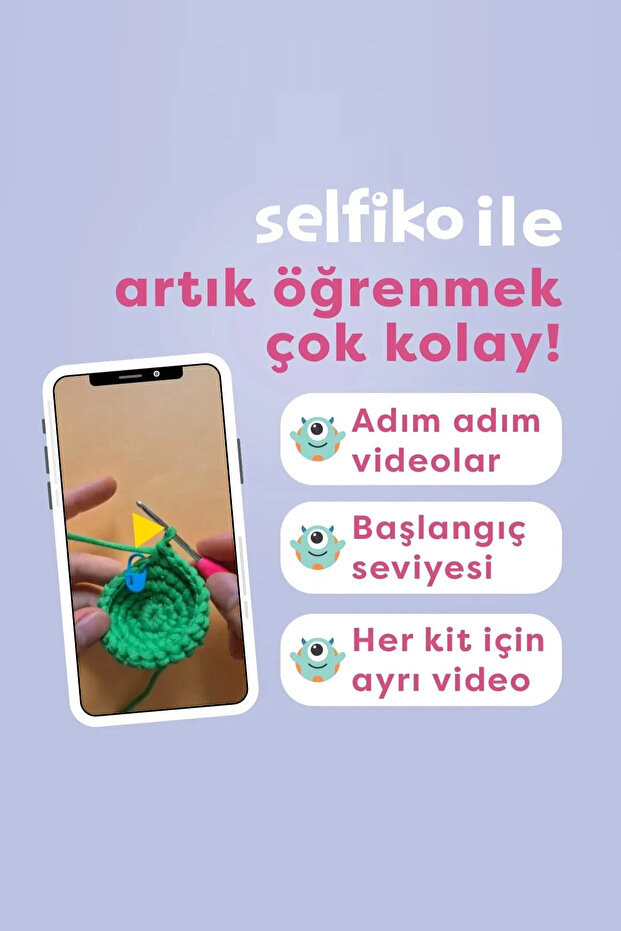 Pengu Örgü Öğrenme Seti - 6