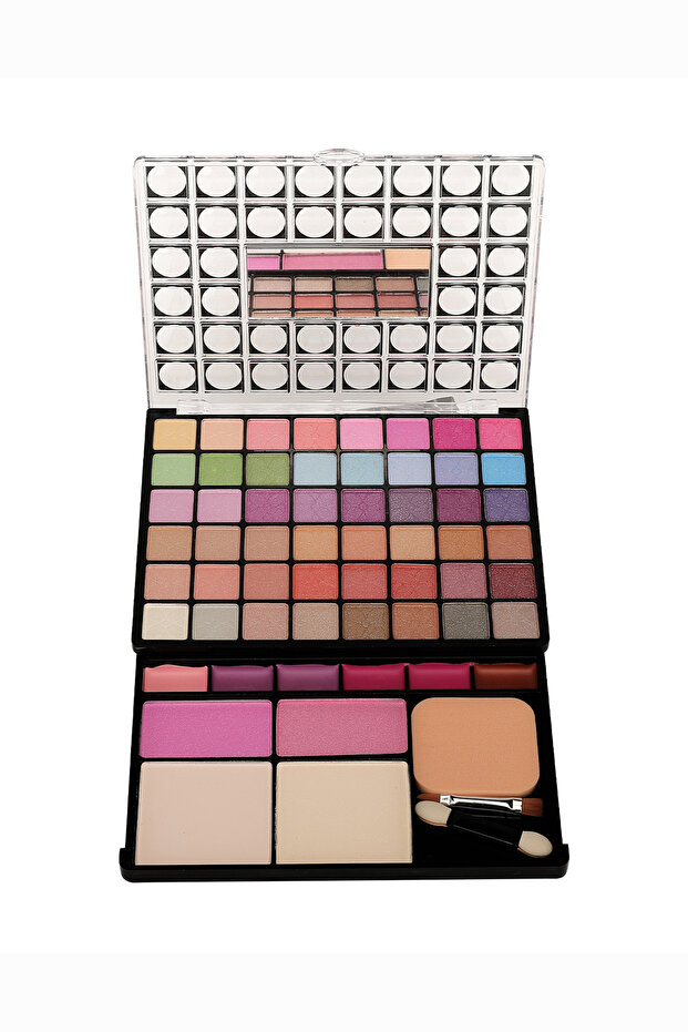 Travel Friendly Professional Multi-layer Makeup Kit For Women's Full Face Beauty Palette