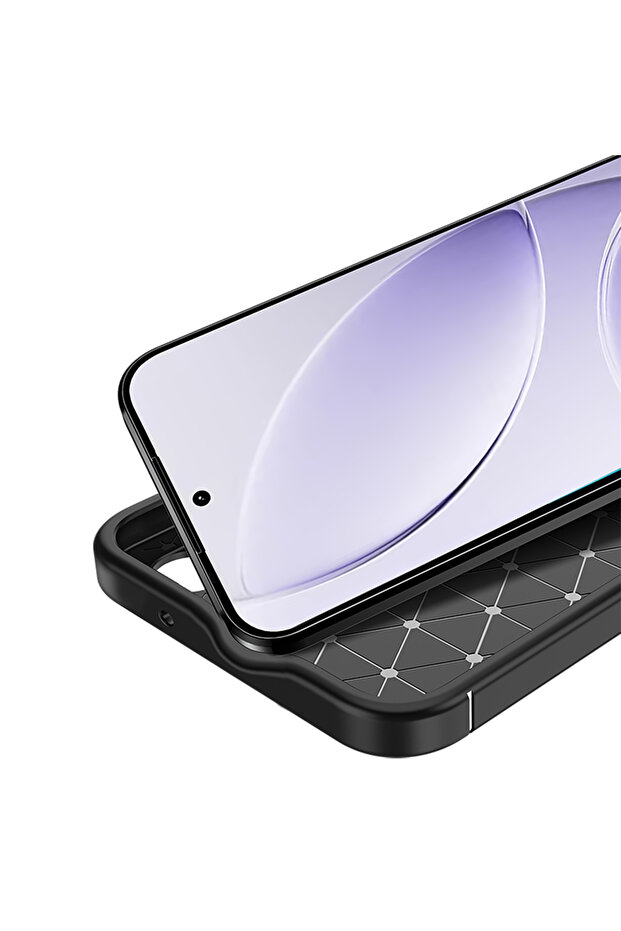 غطاء حماية سيليكون أسود لهاتف ريدمي 15 طراز CPPL - 5