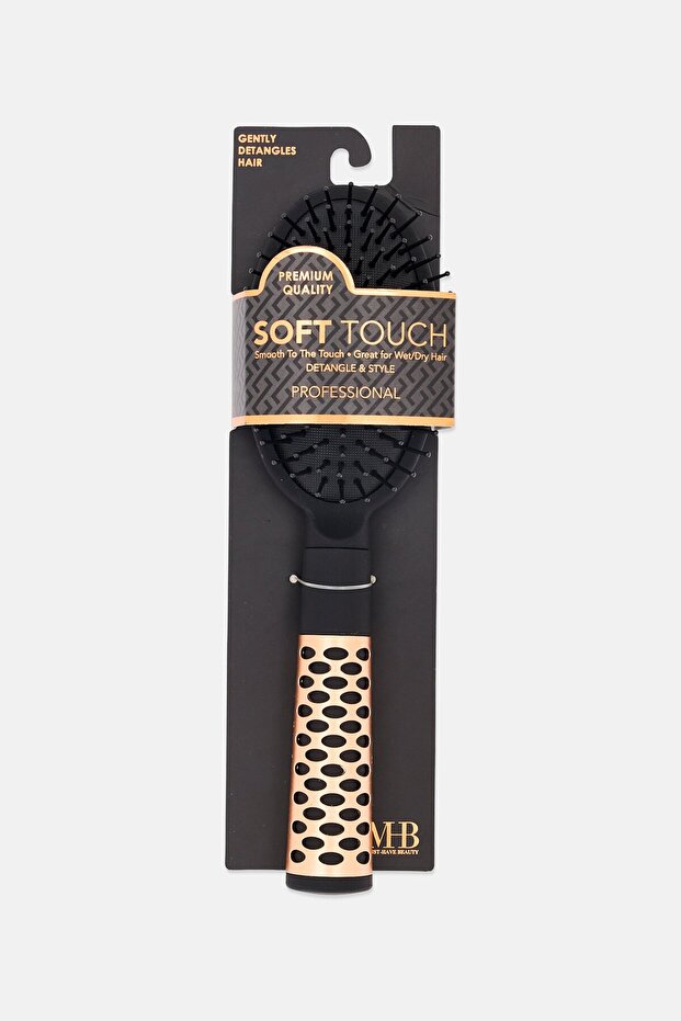 Soft Touch Professional Hair Brush, Black
