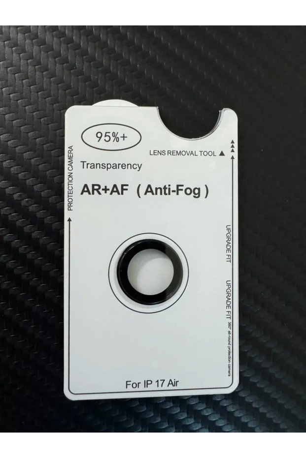 For iPhone 17 Air Black Other For IPhone 17 Air Original AR+ AF Anti-Fog Color Rear Camera Tempered