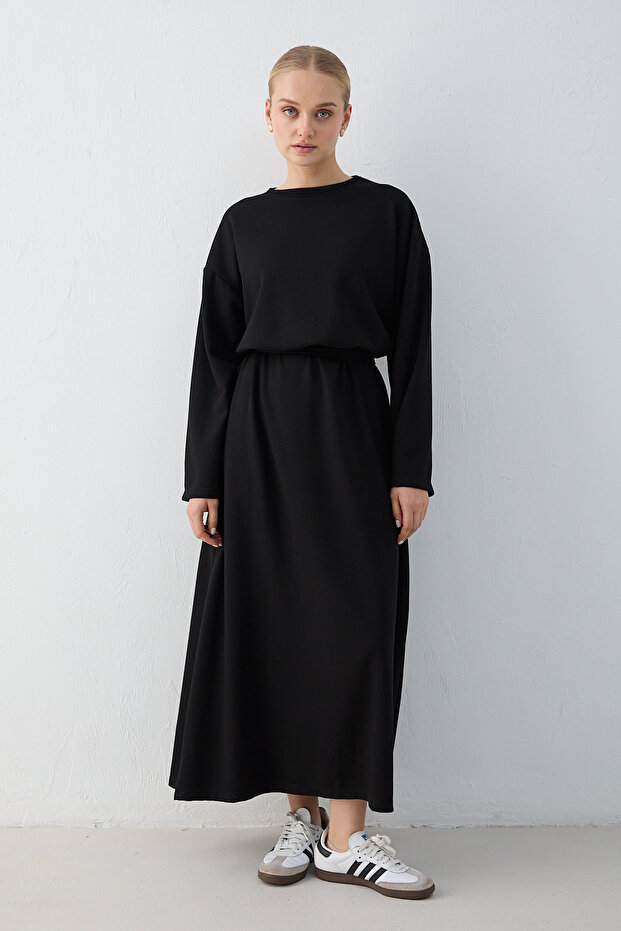 Basic Modal Elbise 76-1004 - 2