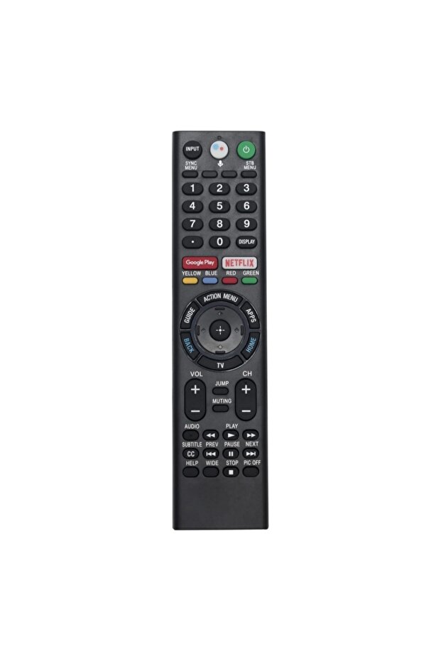 black RMF-TX310U Replace Voice Remote Control with Mic fit for 4K Smart Bravia TV XBR-43X800G XBR-.