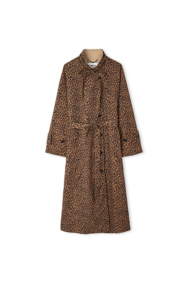 معطف بنمط الفهد - 1