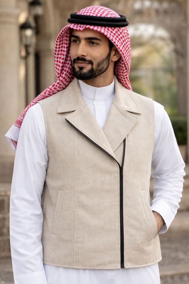 Men's casual elegant vest