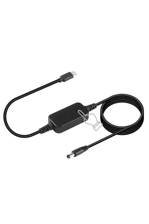 Type C to DC Cable 5-20V Adjustable Voltage PD Fast Charging Cable, Type-C to DC 5.5x2.1mm Power Ada
