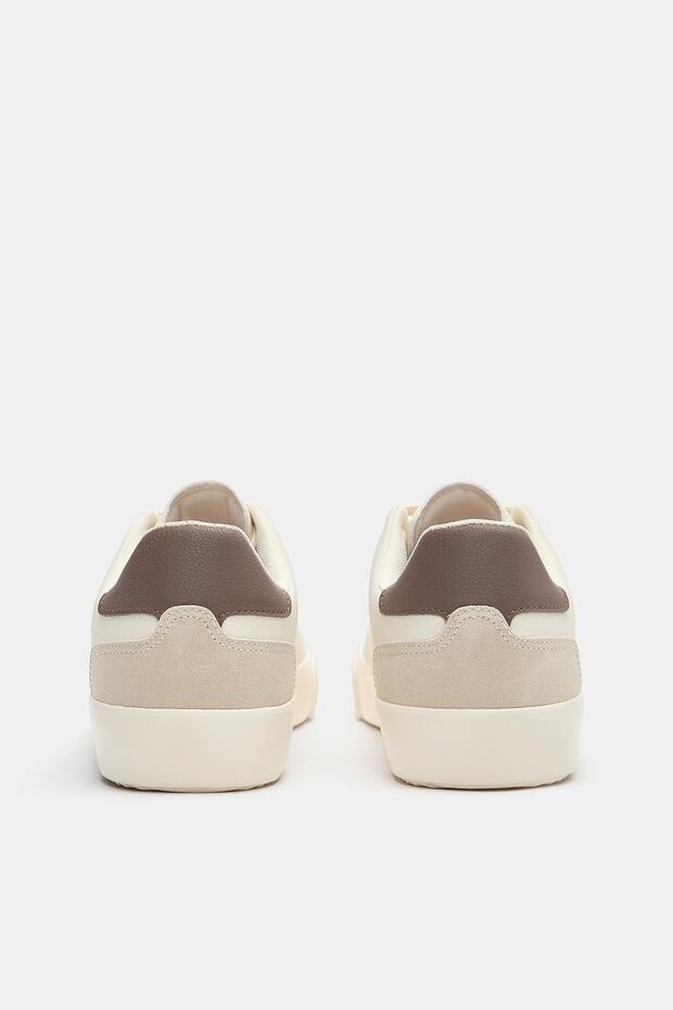 Basic detaylı spor ayakkabı - 4