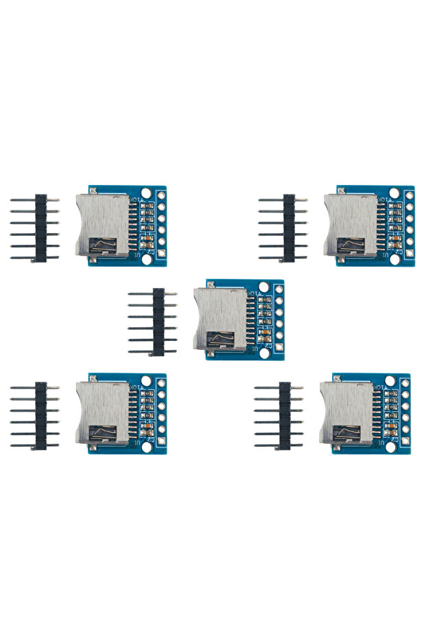 5pcs 1-10pcs Micro SD Card Module TF Card Reader Data Storage Shield 3.3V Regulator Level Conversion - 1