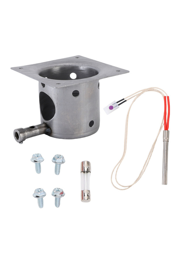 green Fire Burn Pot Hot Rod Ignitor Kit Fire Burn Pot and Hot Rod Ignitor Kit Fit for Traeger Pellet