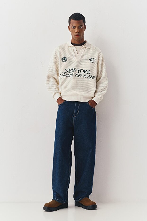 Nakışlı New York Polo - 2