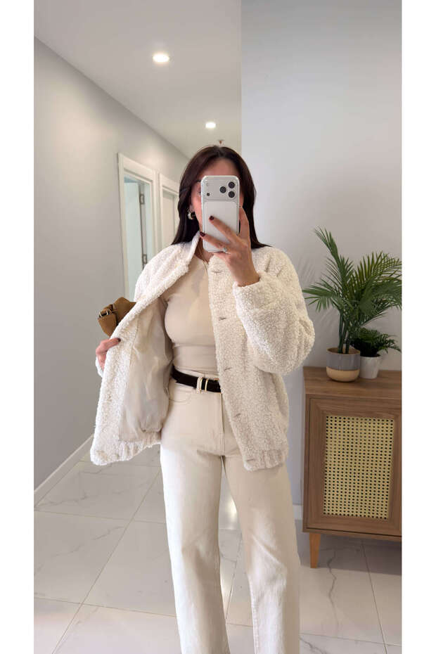 سترة ديلاس إكرو المخملية - 3