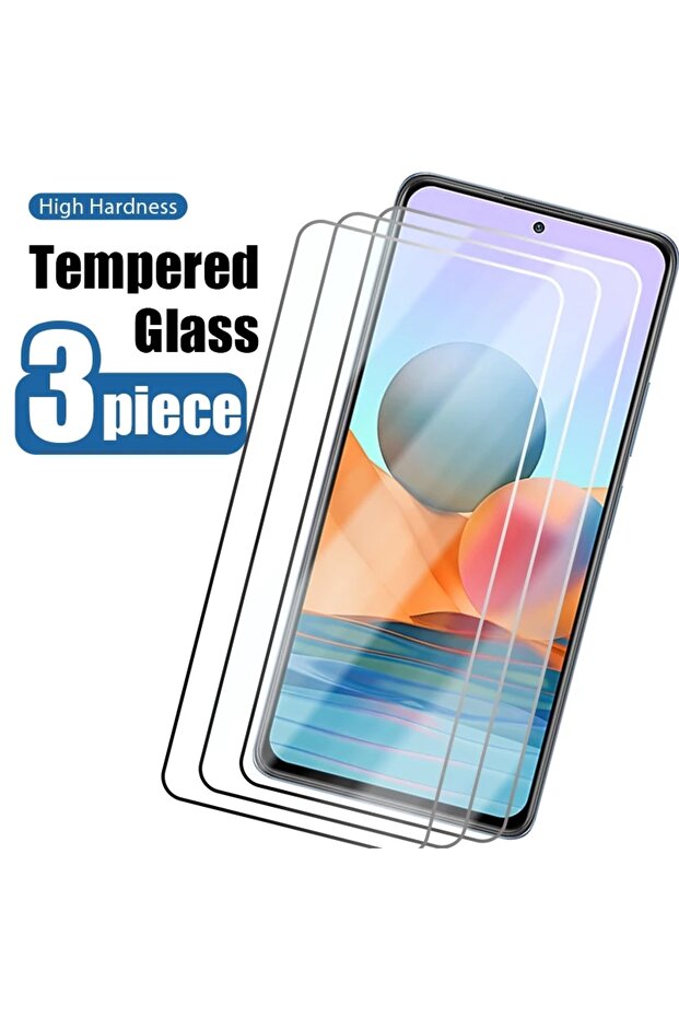 Tempered Glass 3Pcs Redmi Note 8 Pro 3Pcs 9D Tempered Glass For Redmi Note 8 8T 9 9T Pro 9S 10 10S