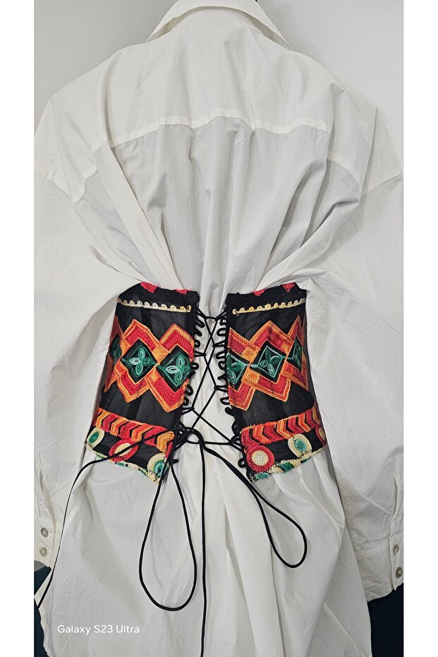 Corset brâu multicolor - 6