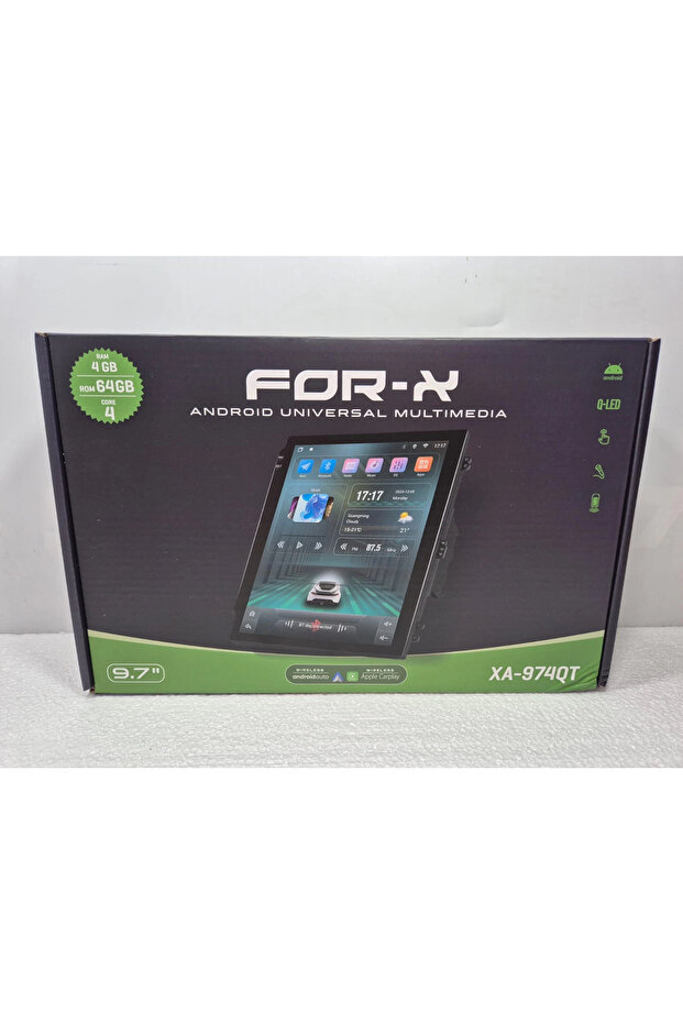 Android Tesla Tablet Teyp 9.7" - XA-974QT - 4 RAM 64 Hafıza Android Multimedya Tesla Tab - 1