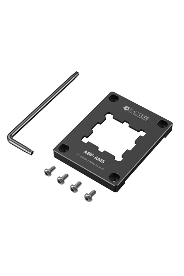 ABF-AM5 ID-COOLING ABF-AM5 For AMD AM5 CPU Pressure Resistant Secure Frame Cover Plate,Processor Ben