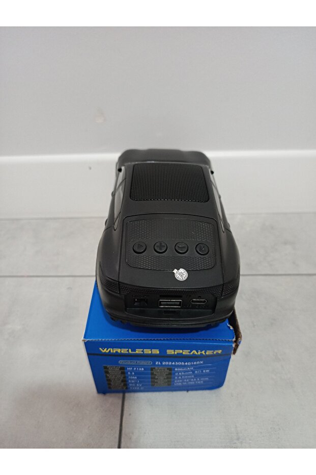 RTG HF138 Araba Bluetooth Hoparlör 10W Bluetooth Speaker - 3