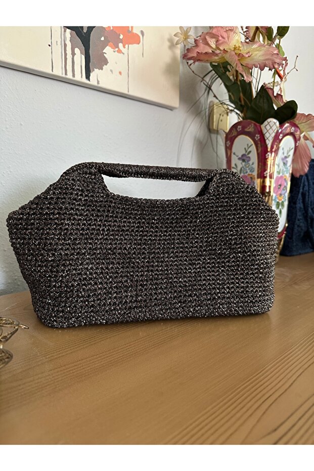SİMLİ CLUTCH ÇANTA